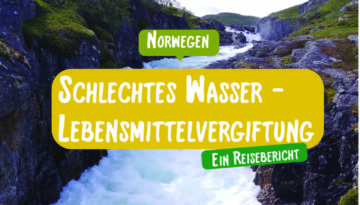 Schlechtes Wasser - Lebensmittelvergiftung / Ein Reisebericht aus Norwegen von Reiseeinfachundlebe