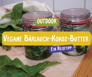 Vegane Bärlauch-Kokos-Butter-Vorschaubild/Ein Reisetipp von Reiseeinfachundlebe